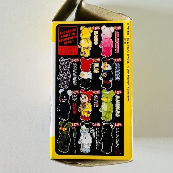 MEDICOM BE@RBRICK 100% Series 28 Cute Matryoshka Russian Doll Bearbrick - Picture 5 of 5